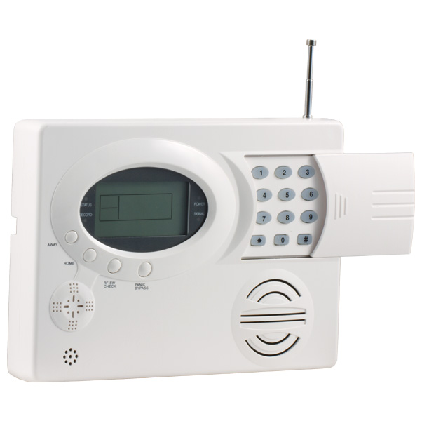 Central wireless / full wired alarm motion detector, LCD display - Image 2